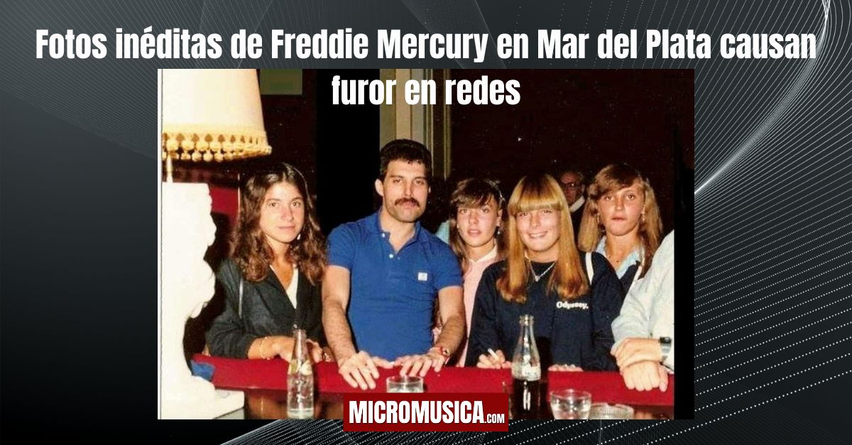 micromusica.com - Fotos inéditas de Freddie Mercury en Mar del Plata causan furor en redes