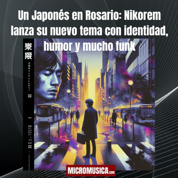 Un Japonés en Rosario: Nikorem lanza su nuevo tema con identidad, humor y mucho funk