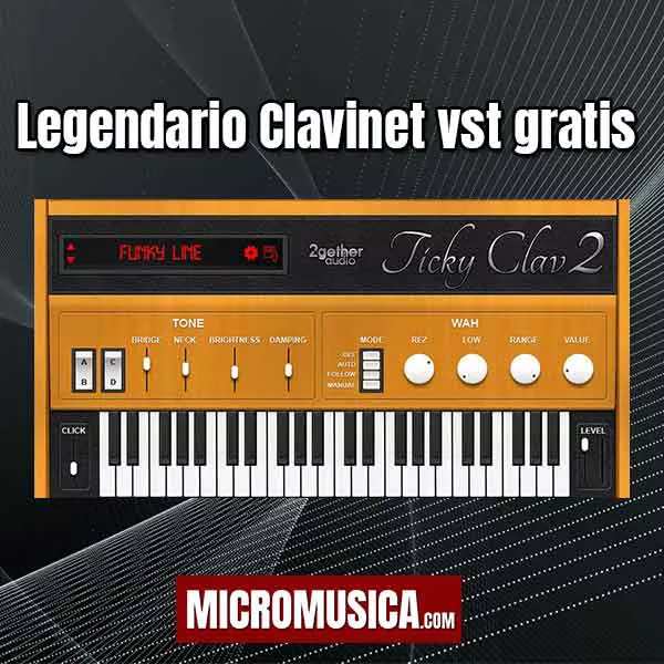 micromusica.com - Instrumento Clavinet VST Gratis de la exitosa canción Superstition de Stevie Wonder 