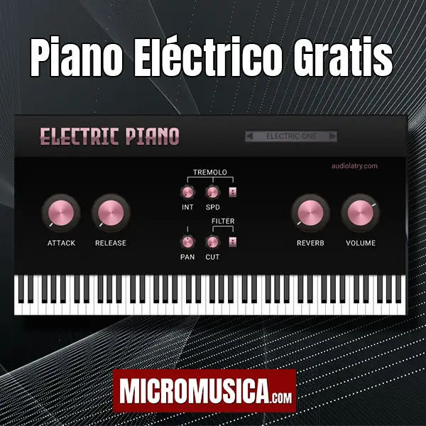 micromusica.com - Piano Eléctrico Gratis ideal para Hip Hop, Pop, Chillout, Lo-Fi, Jazz ,  