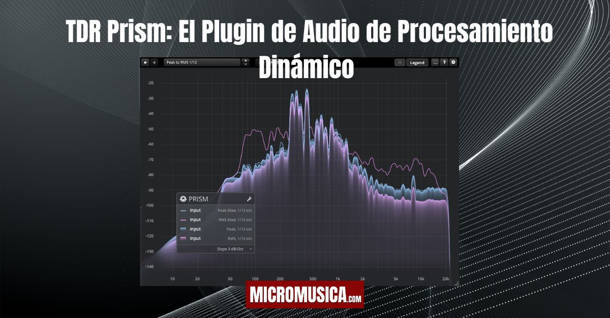 micromusica.com - TDR Prism: El Plugin de Audio de Procesamiento Dinámico de Tokio Dawn Records