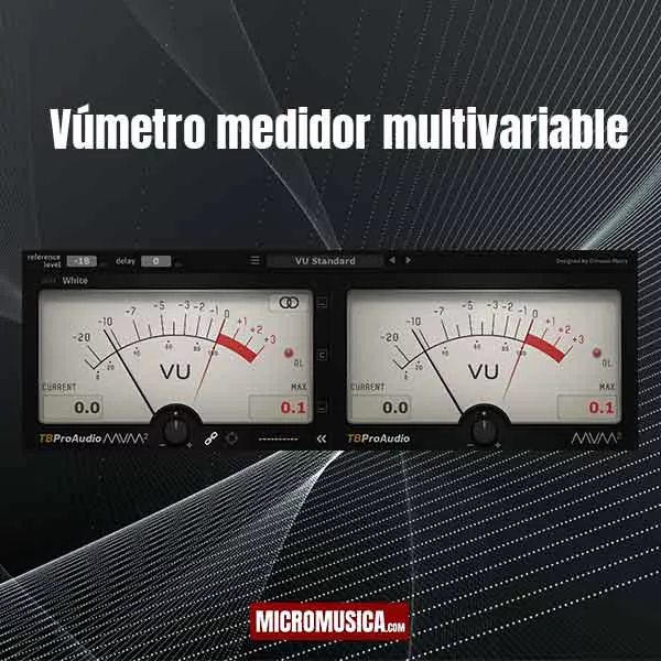 micromusica.com - Vúmetro medidor multivariable con mediciones de RMS gratis