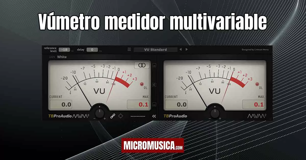 micromusica.com - Vúmetro medidor multivariable con mediciones de RMS gratis